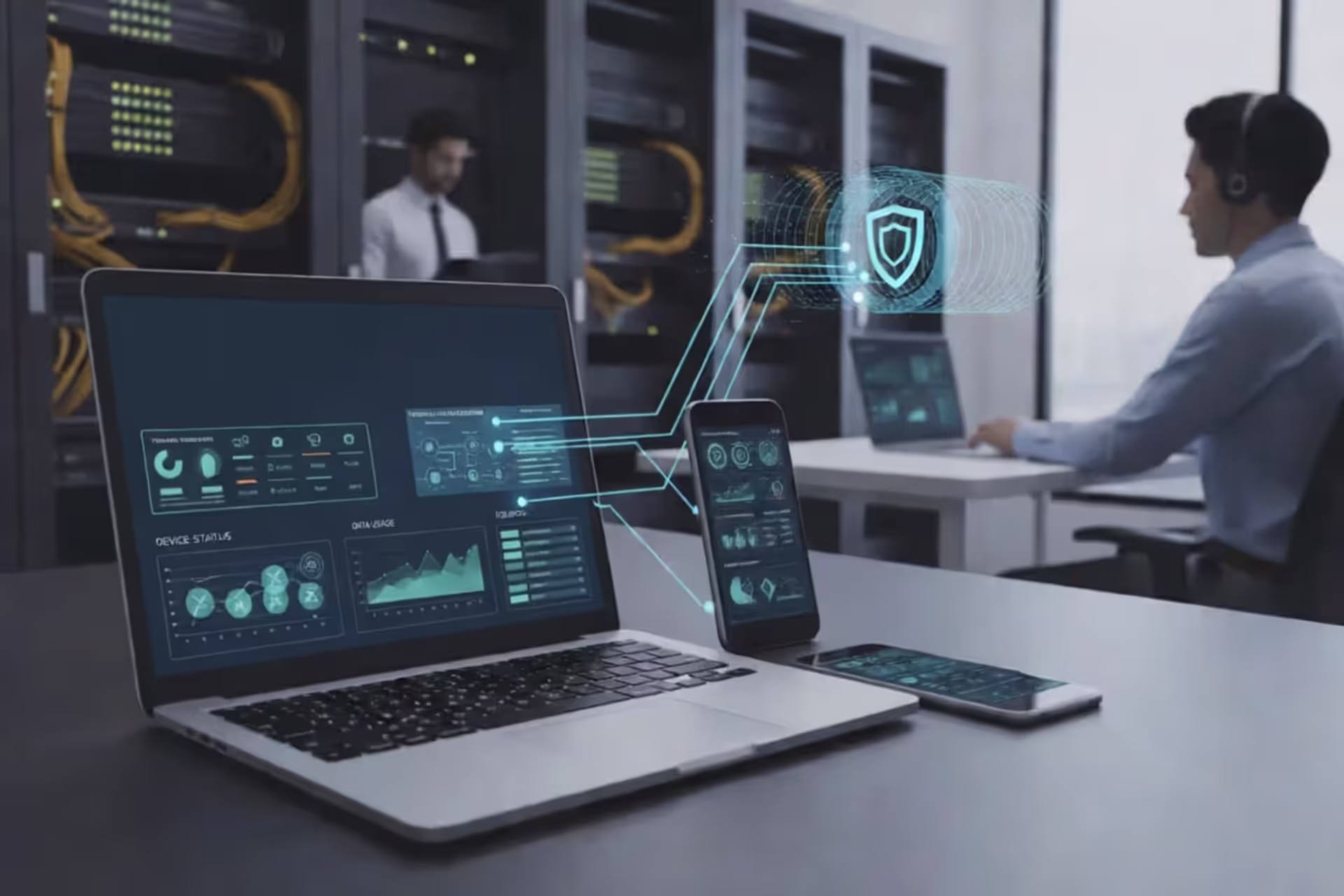 Endpoint protection across laptops, mobile devices, and servers